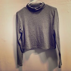 Cropped Turtleneck